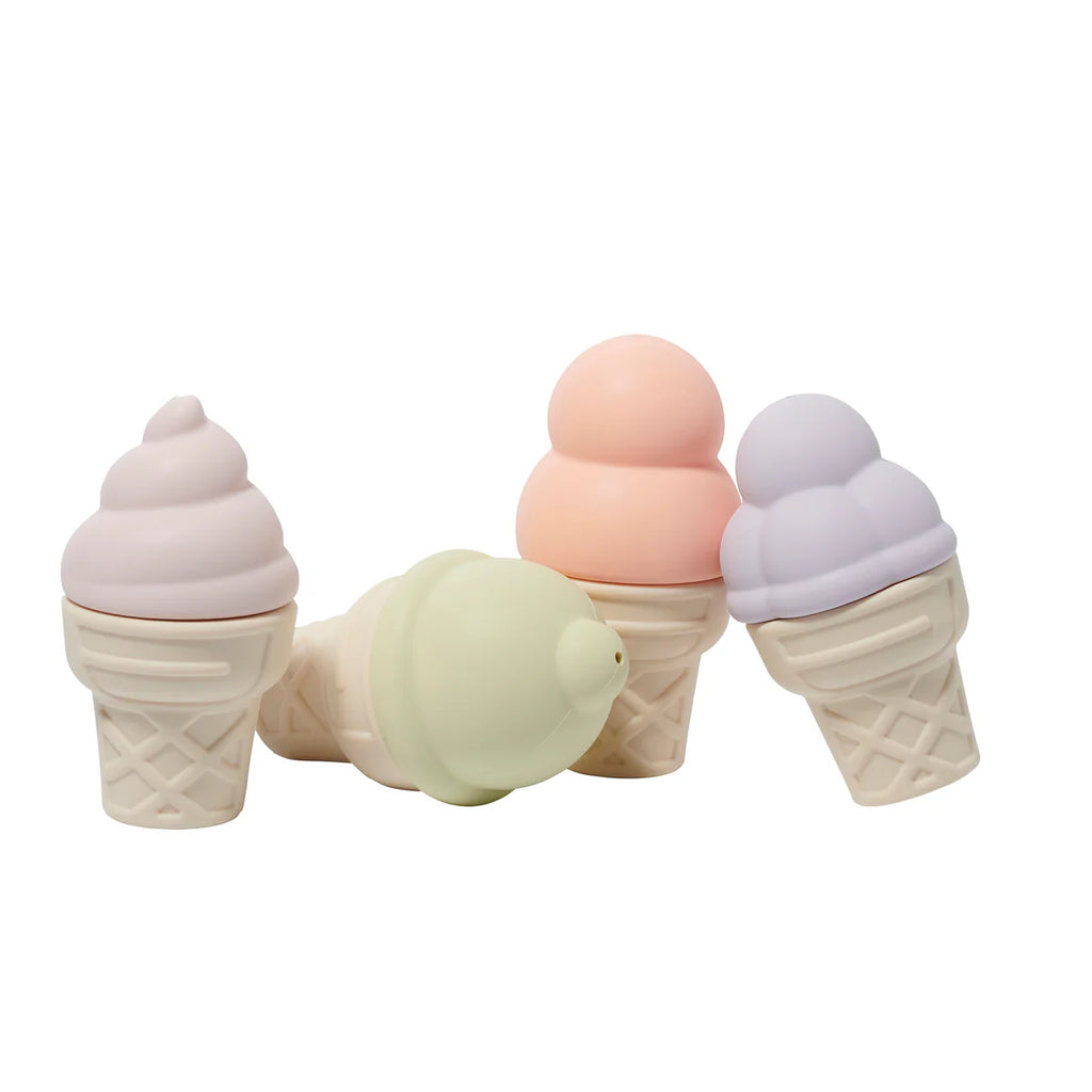 Ice Cream Splash Bath Toys - Apple Sorbet
