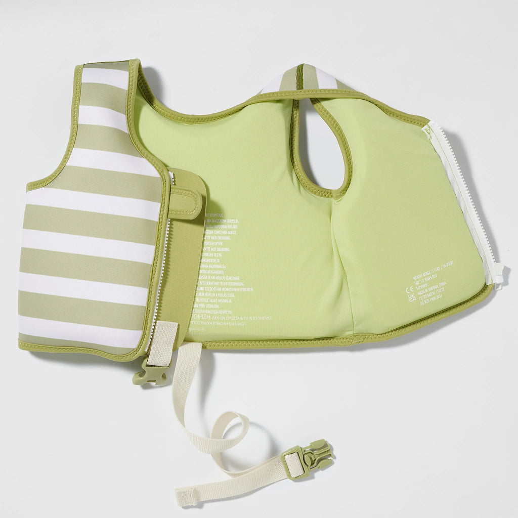 Kids Swim Vest - Into The Wild Khaki