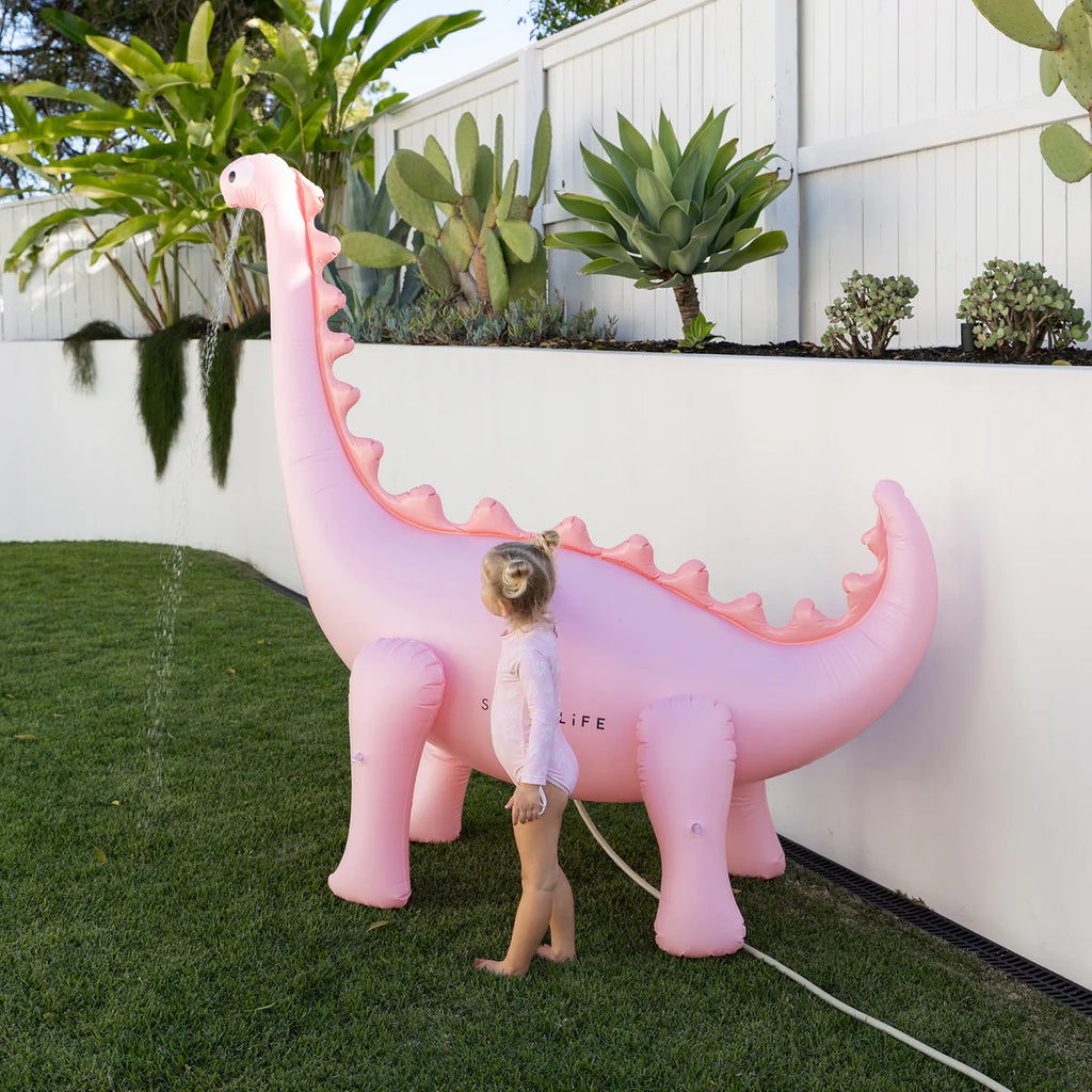Giant Dino Sprinkler - Pink