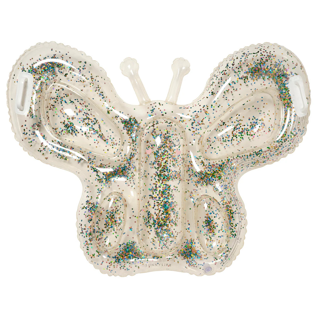 Kids Lie-on Float - Glitter Butterfly