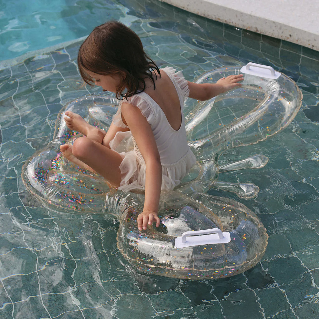 Kids Lie-on Float - Glitter Butterfly