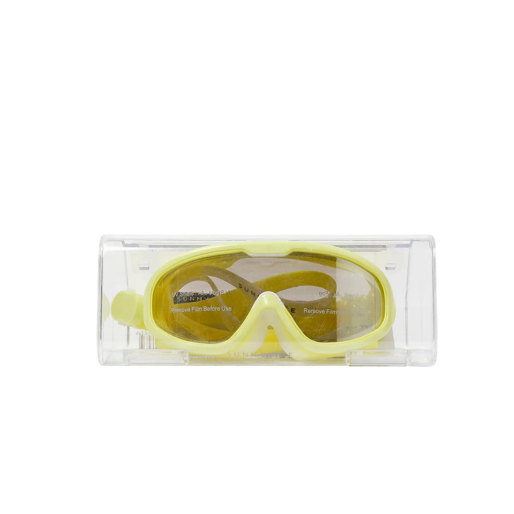 Kids Swim Mask - Neon Yellow