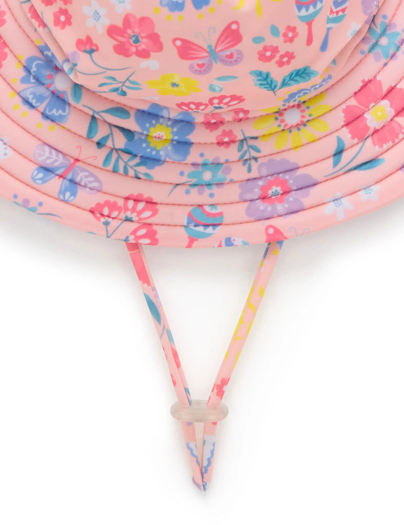 Pajaro Bird Broad Brim Swim Hat