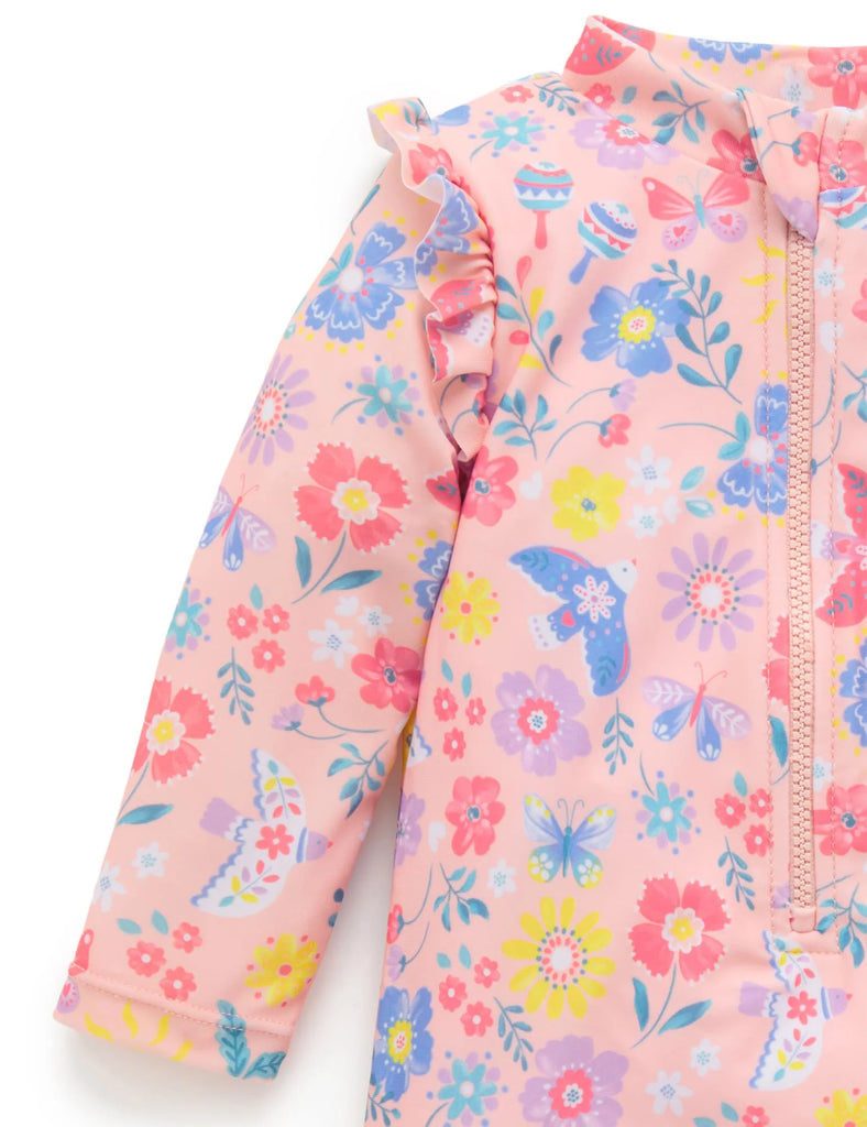 Pajaro Bird Long Sleeve Rashie Sunsuit