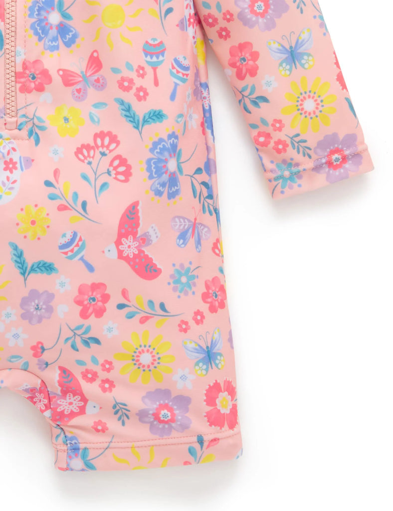 Pajaro Bird Long Sleeve Rashie Sunsuit