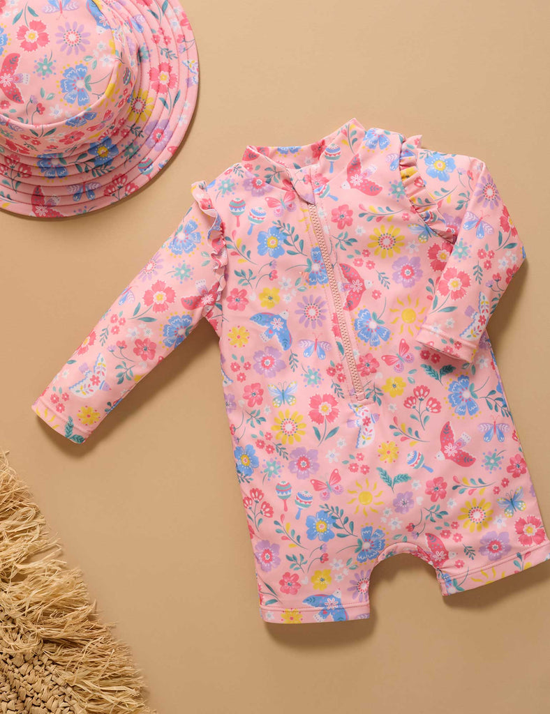 Pajaro Bird Long Sleeve Rashie Sunsuit