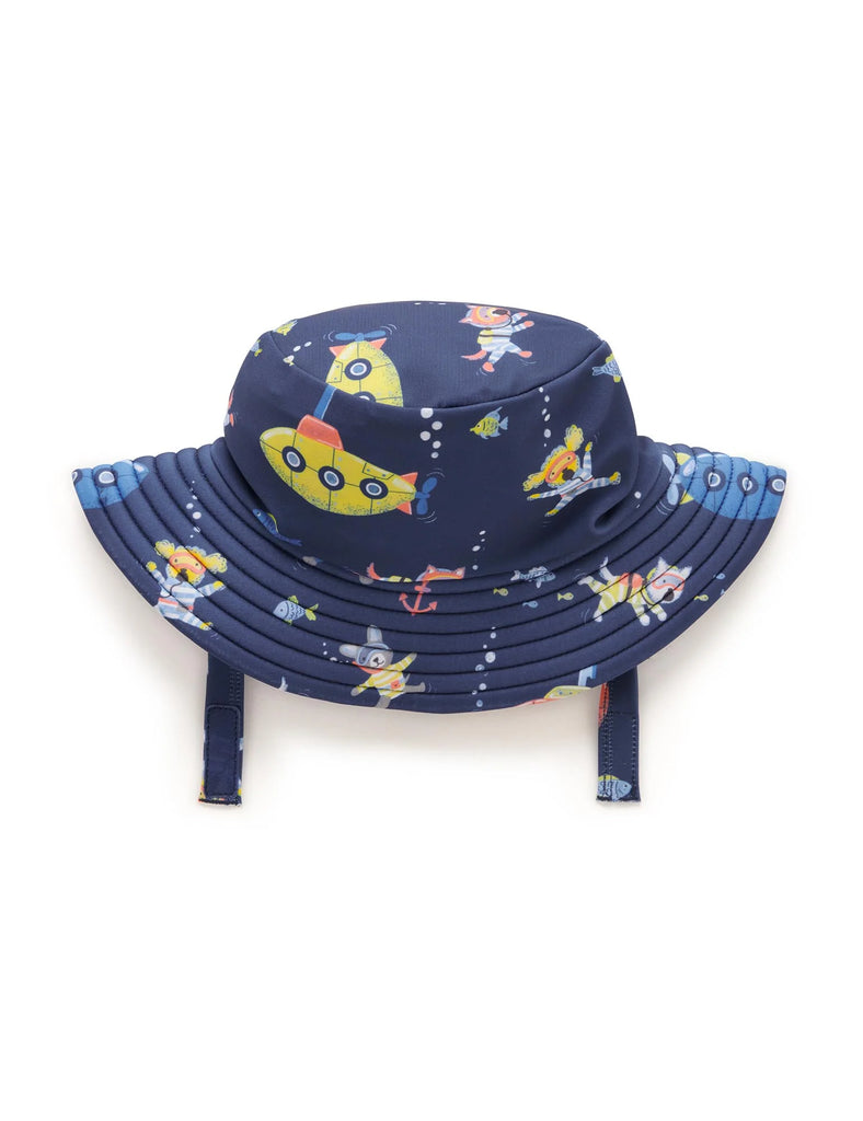 Submarine Broad Brim Sun Hat