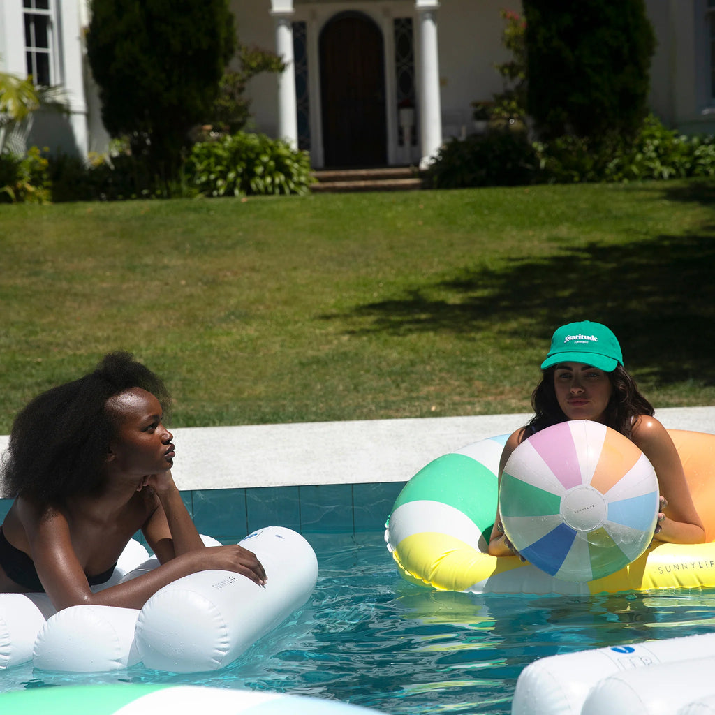 Inflatable Beach Ball - Pool Side Pastel Gelato