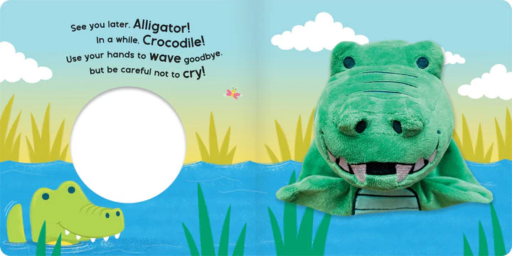 See You Later Alligator - Hand Puppet - Board Book