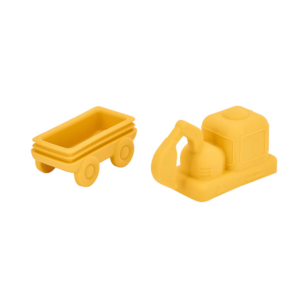 Silicone Squeezy Bath Toys - Trucks