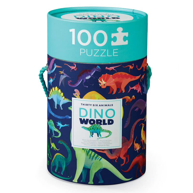 Animal Species Puzzle - 100 pc - Dino World
