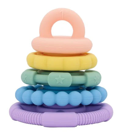 Rainbow Stacker and Teether Toy - Gelato