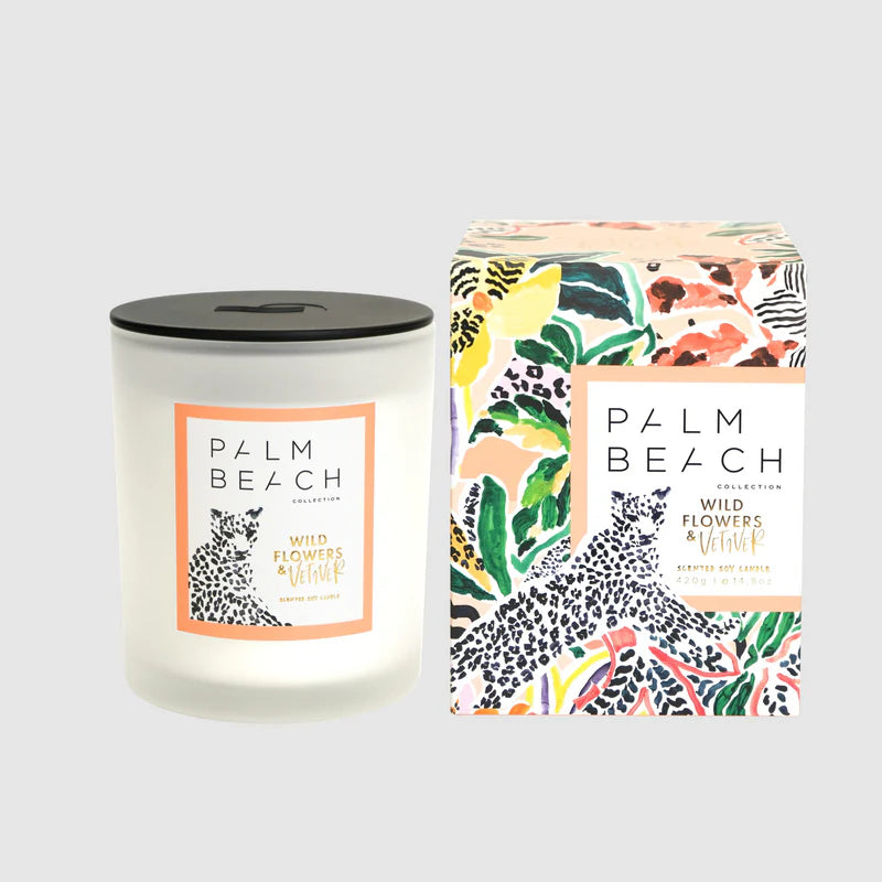 Wild Flowers & Vetiver 420g Standard Candle - LIMITED EDITION