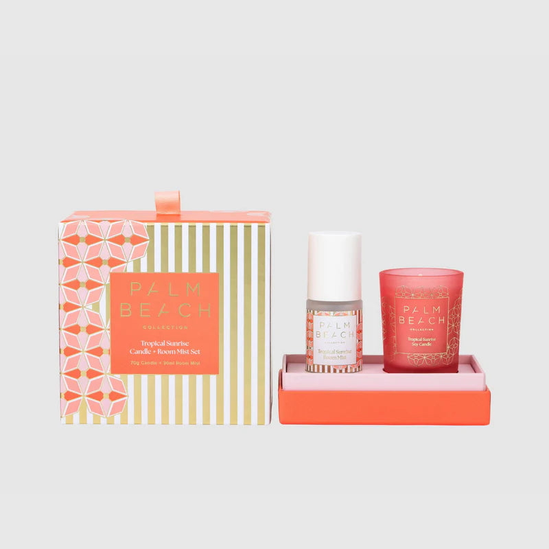 Tropical Sunrise Mini Candle & Room Spray Pack - LIMITED EDITION