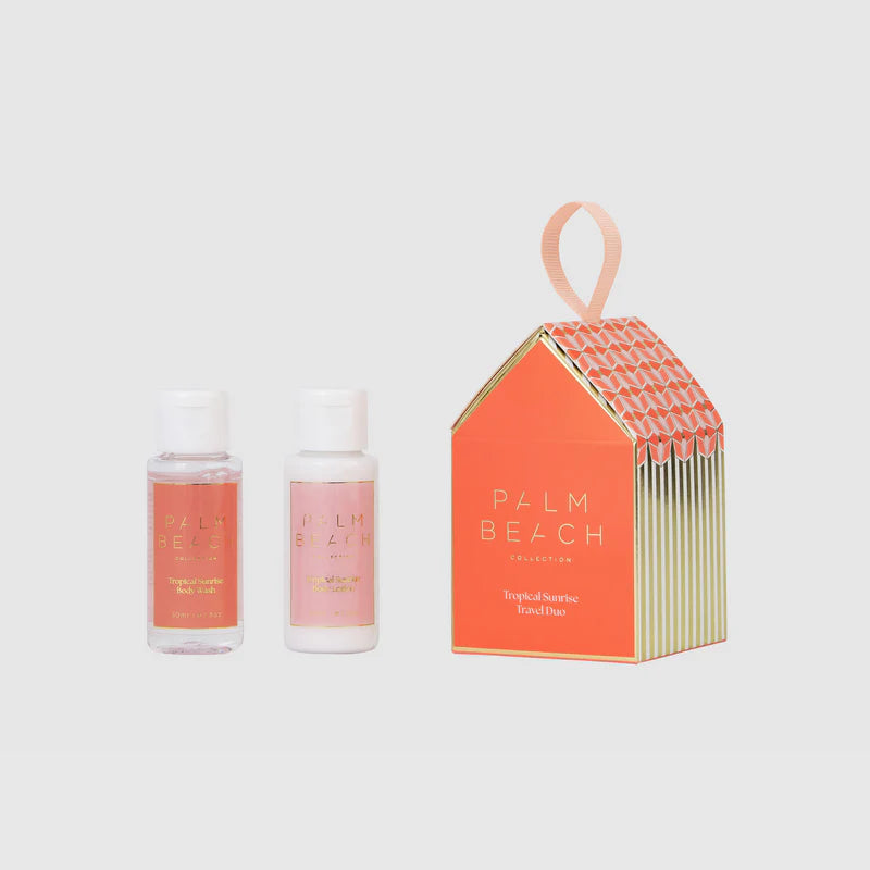 Tropical Sunrise Gingerbread House Travel Duo - LIMITED EDITION