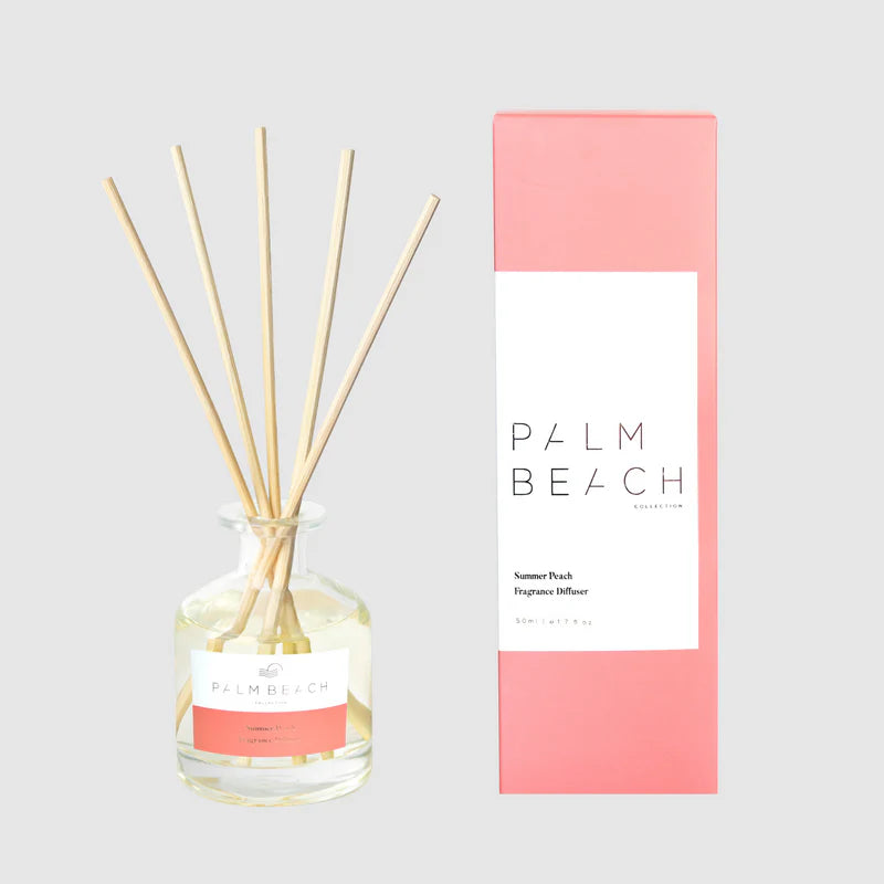 Summer Peach 50ml Mini Fragrance Diffuser