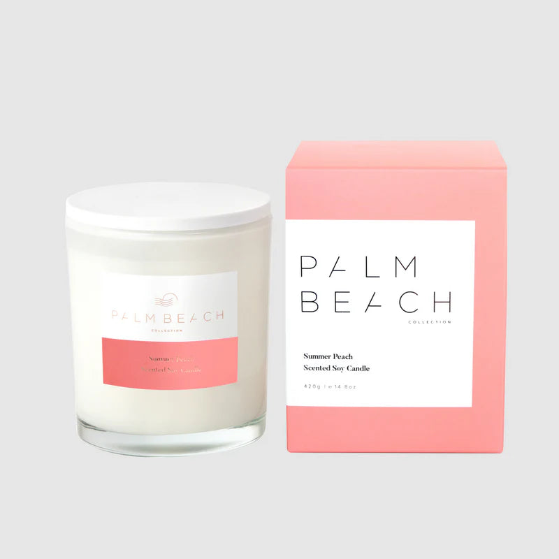 Summer Peach 420g Standard Candle