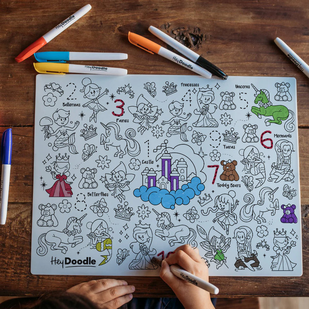Sugar & Spice Colouring Mat - 123