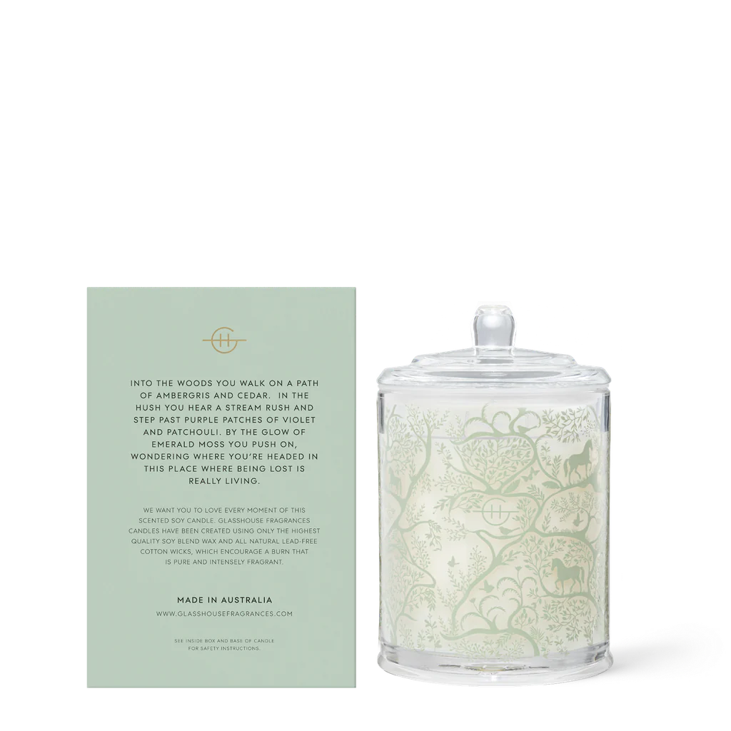 Woodland Wander - Rock Rose & Precious Woods 380g Soy Candle - LIMITED EDITION