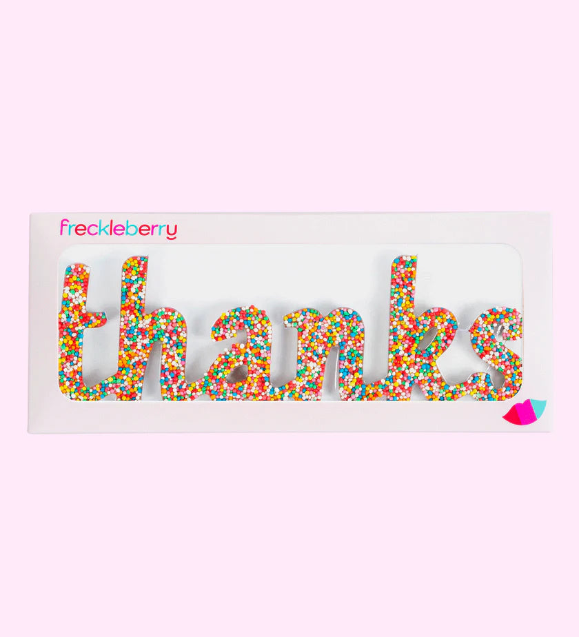 Freckle Word - Thanks