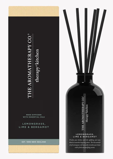 Therapy Kitchen Diffuser - Lemongrass, Lime & Bergamot