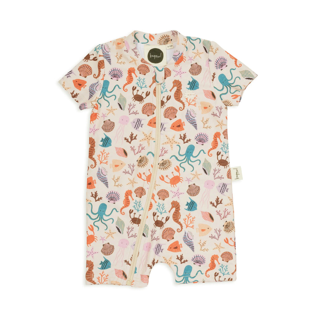Under the Sea Short Sleeve Swimsuit