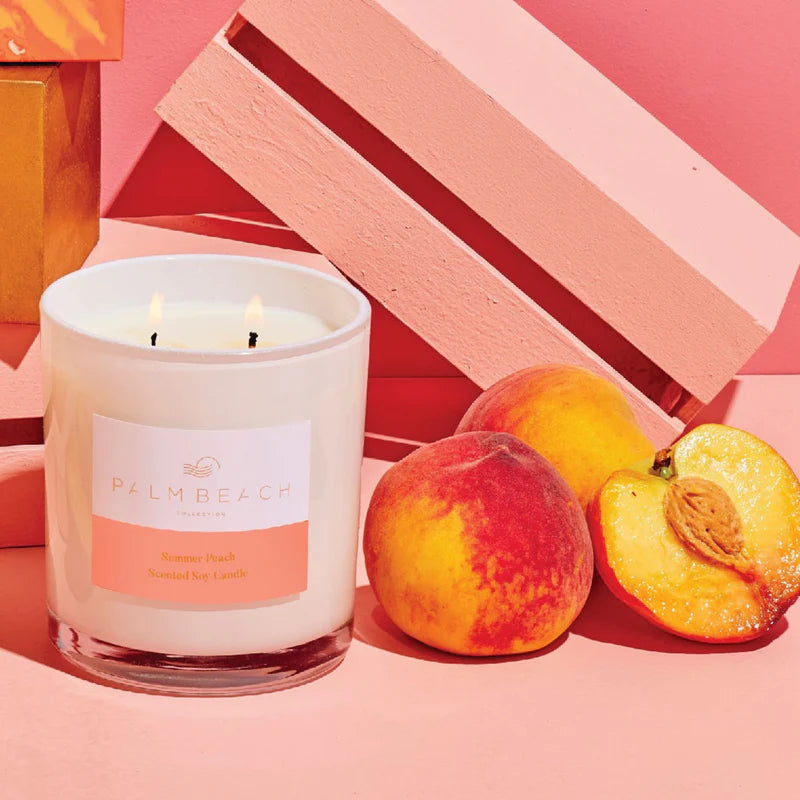 Summer Peach 420g Standard Candle