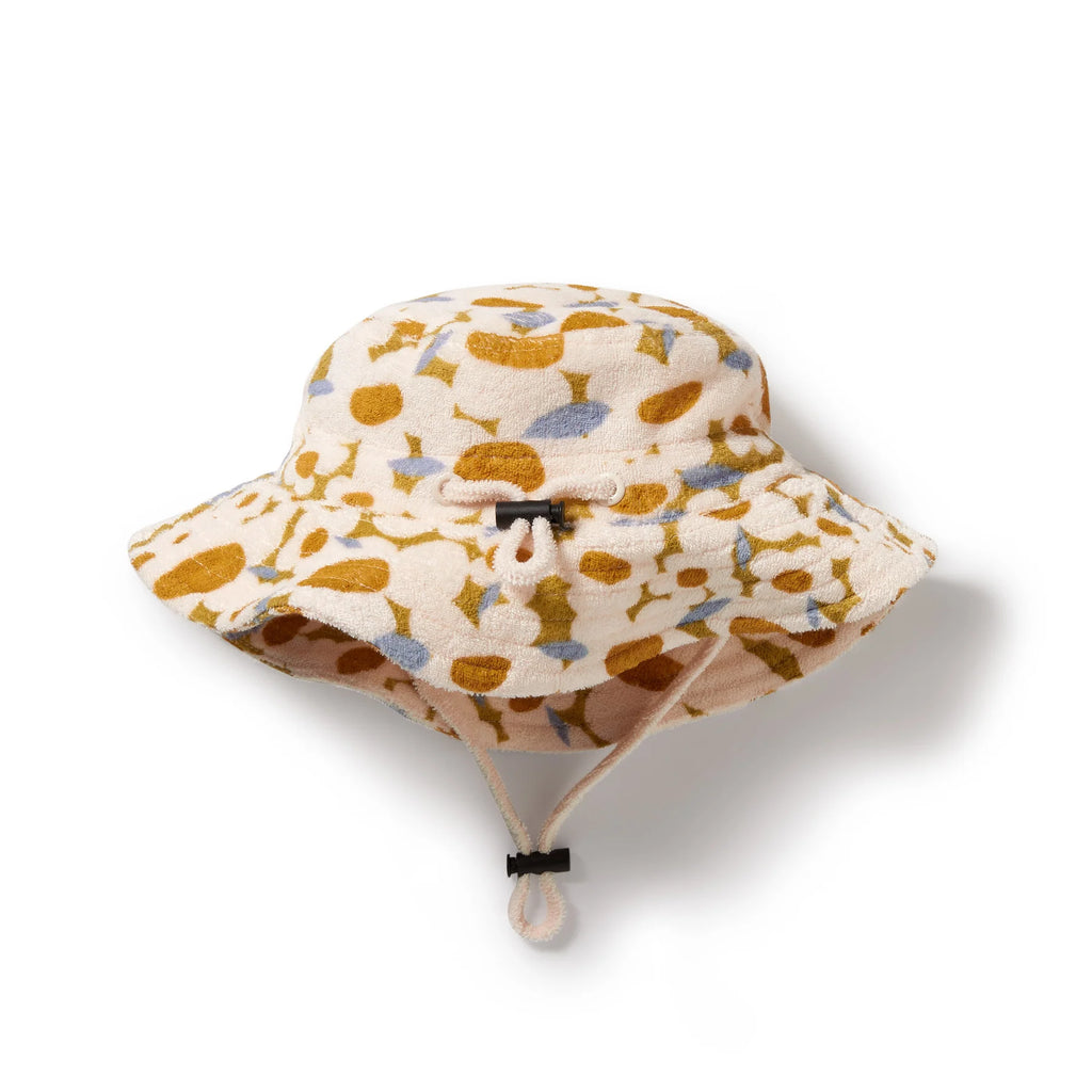 Flower Burst Terry Sun Hat