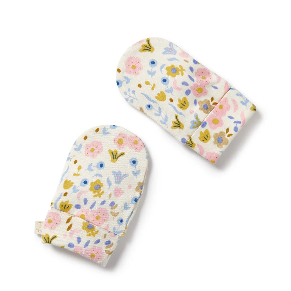 Ava Floral Mittens