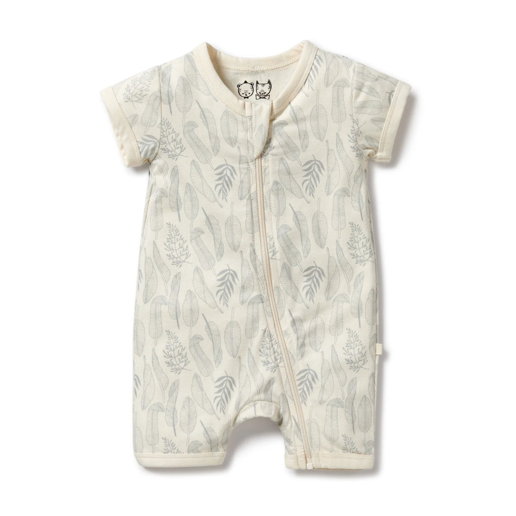 New Leaf Organic Boyleg Zipsuit