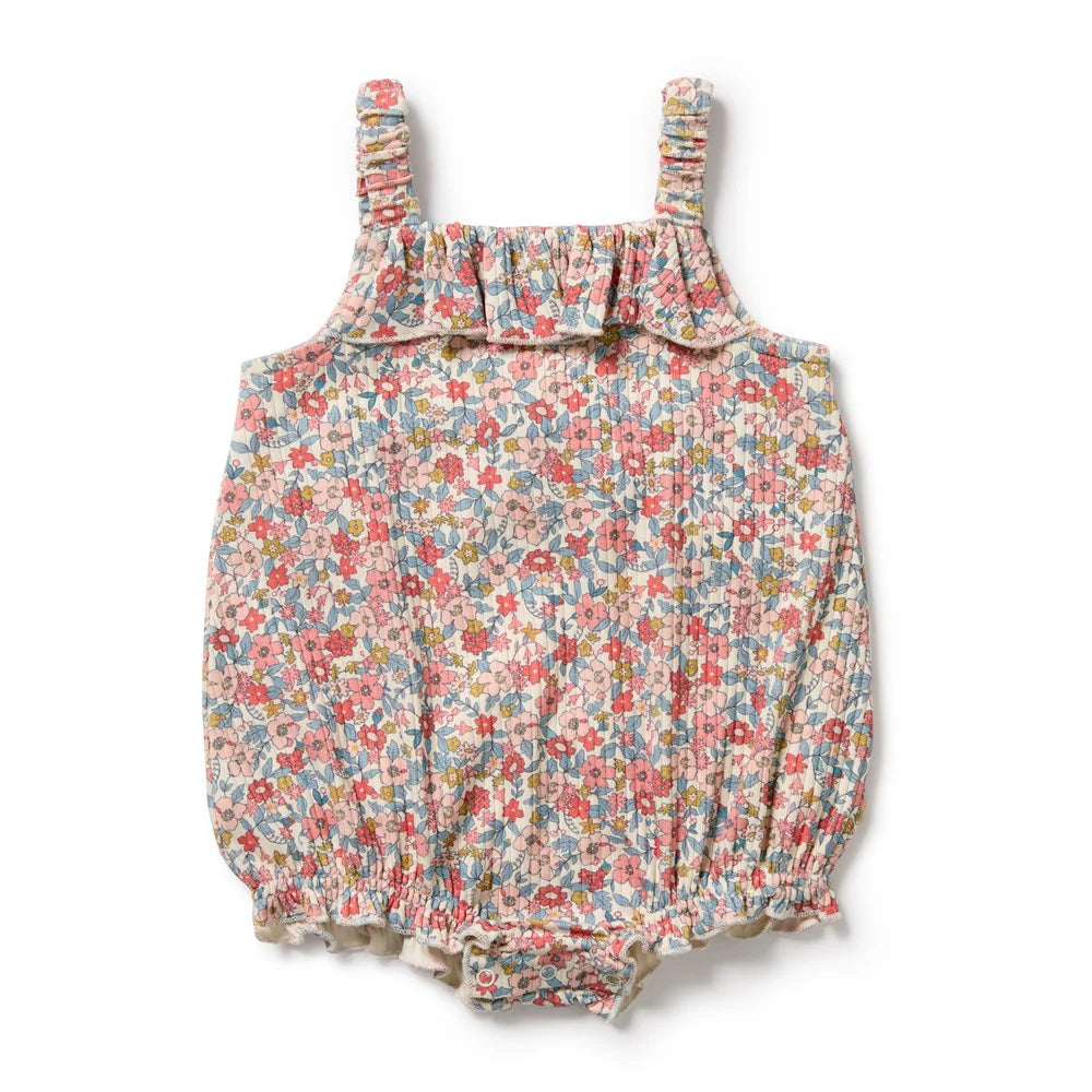 Summer Bloom Organic Playsuit
