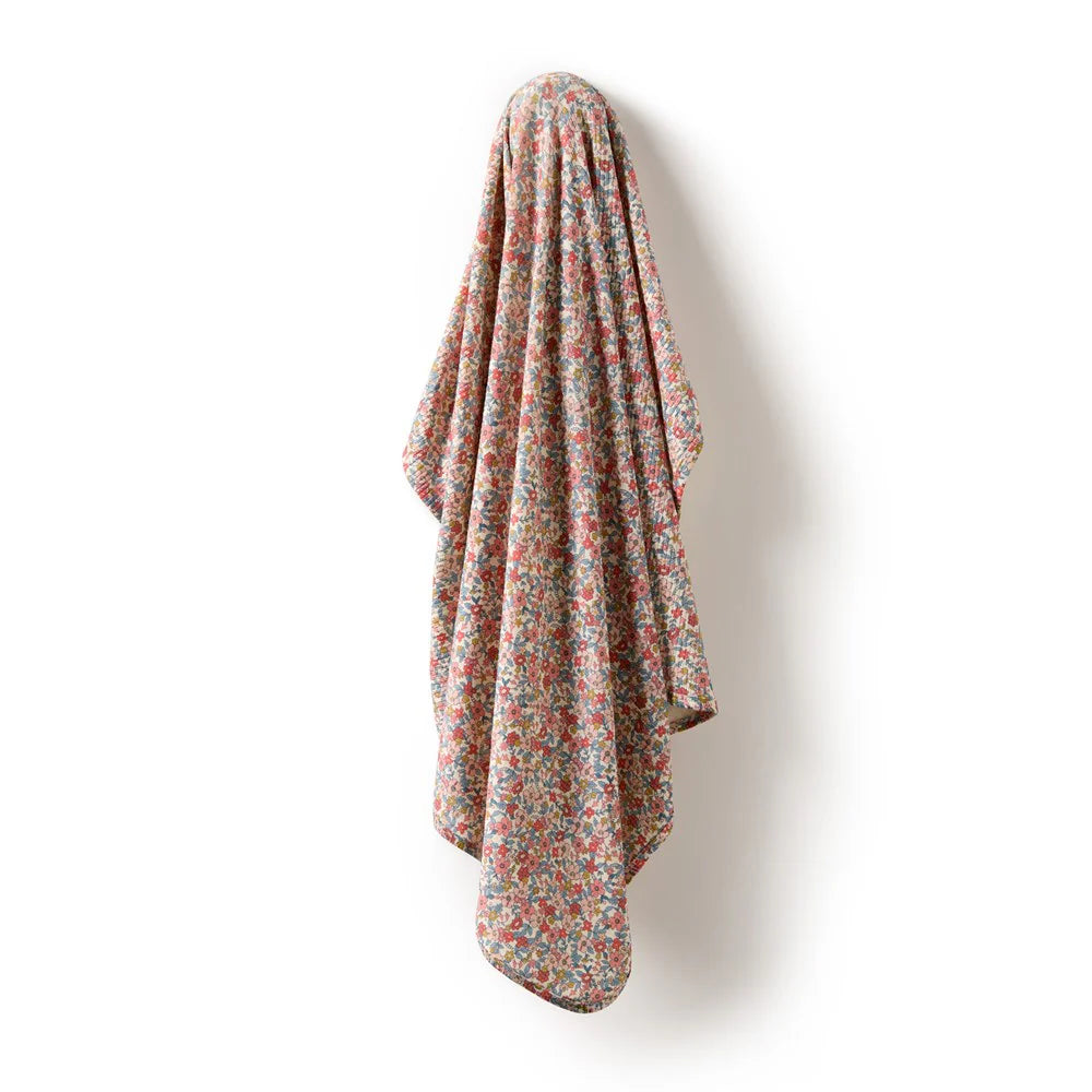 Summer Bloom Bunny Rug