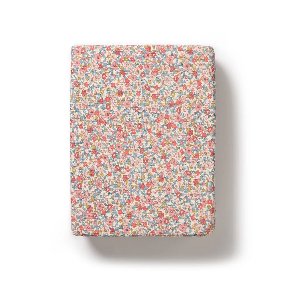 Summer Bloom Bassinet Sheet