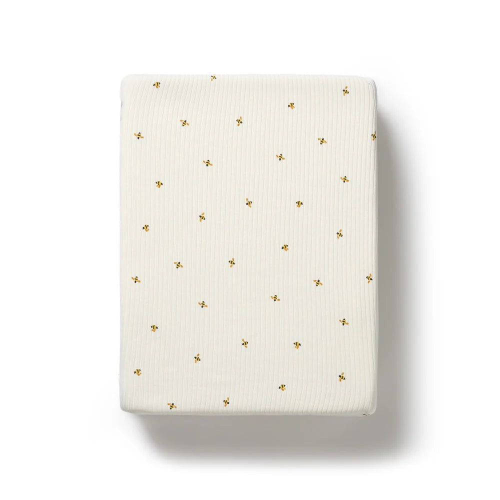 Bee Mine Bassinet Sheet