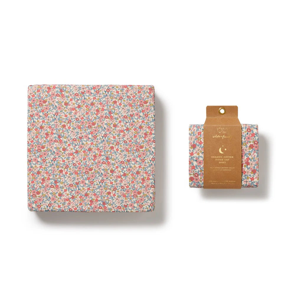 Summer Bloom Cot Sheet