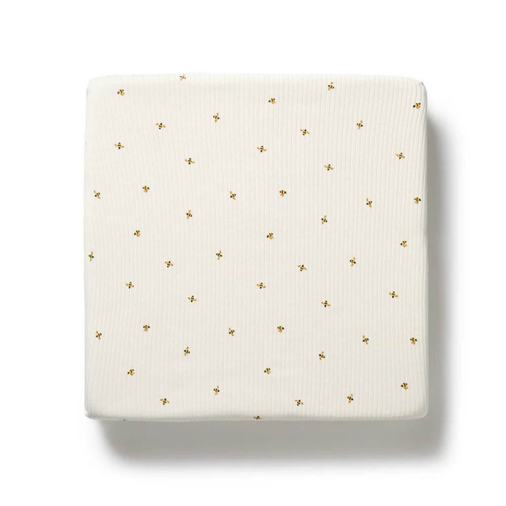 Bee Mine Cot Sheet
