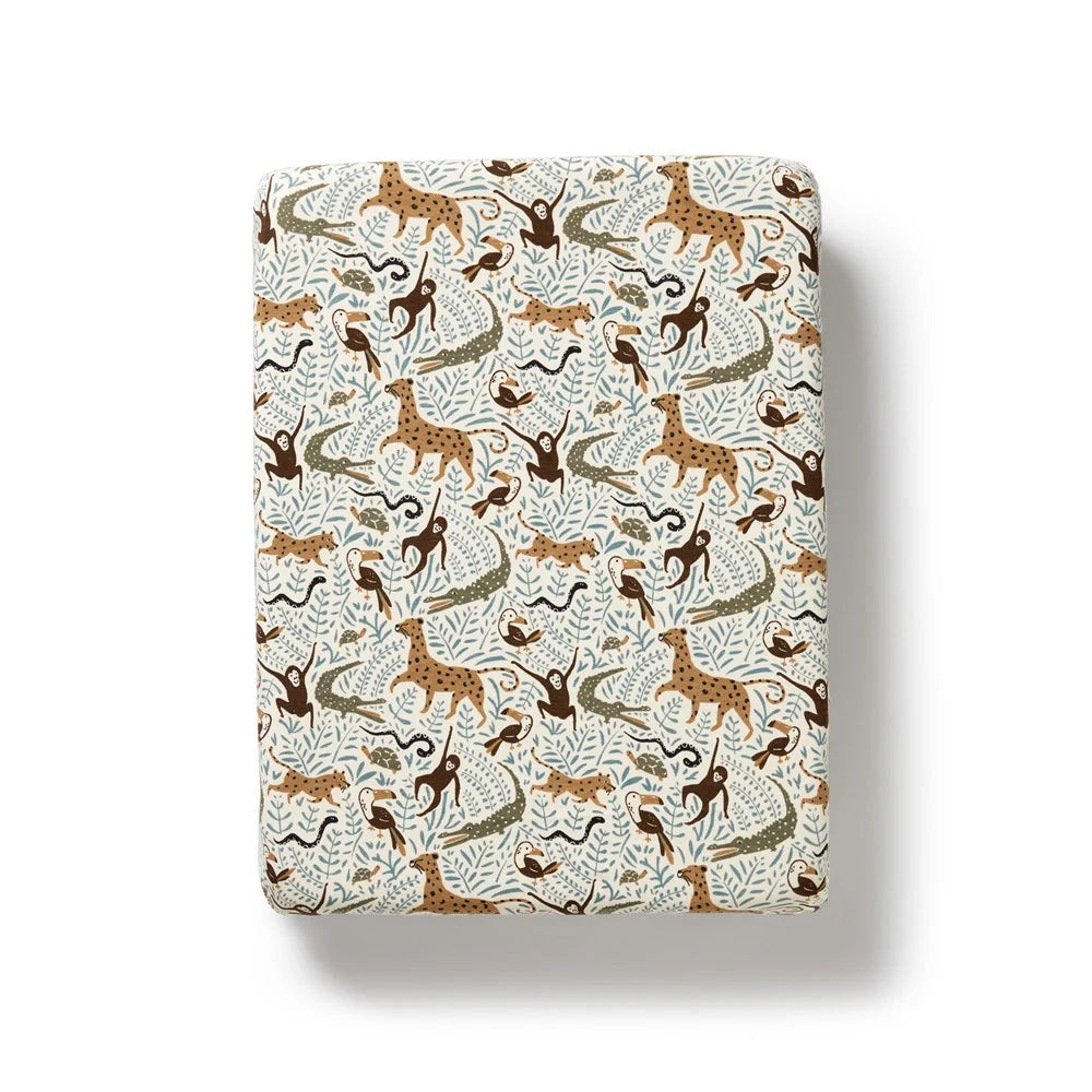 Mini Jungle Bassinet Sheet