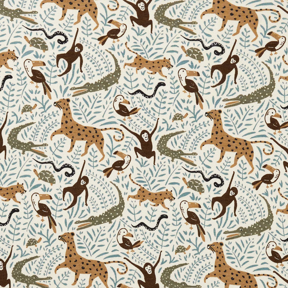 Mini Jungle Cot Sheet