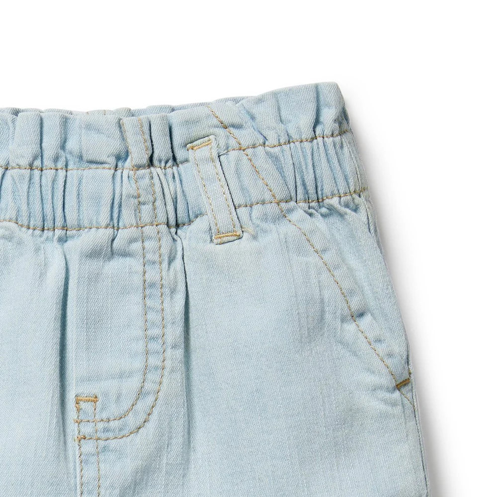 Organic Denim Shorts