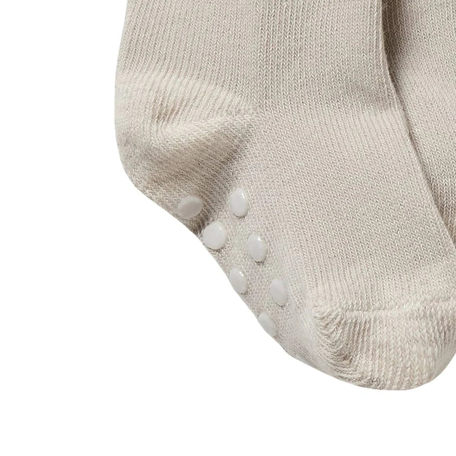 3 Pack Baby Socks - Clay