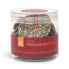 Festive Milk Chocolate Freckles 200g