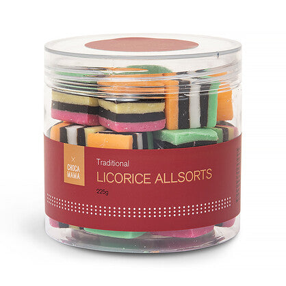 Licorice Allsorts Jar 225g