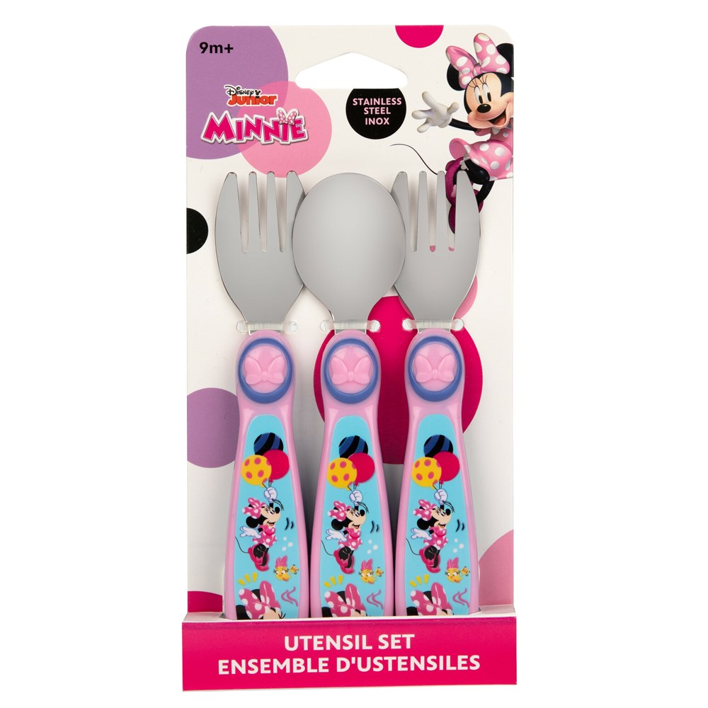 Mini Mouse Toddler Cutlery Set