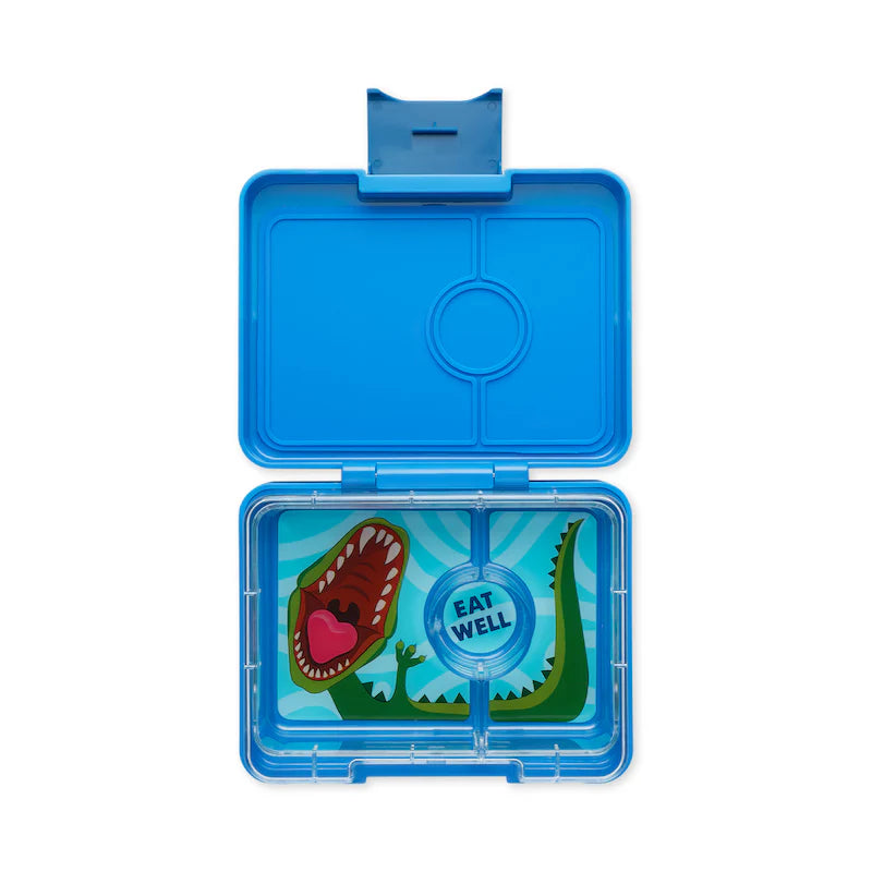 Snack Yumbox - Surf Blue Dinosaur