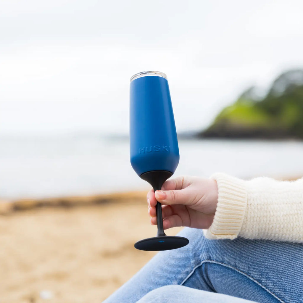 Huski Champagne Flute - Ocean Blue - LIMITED EDITION