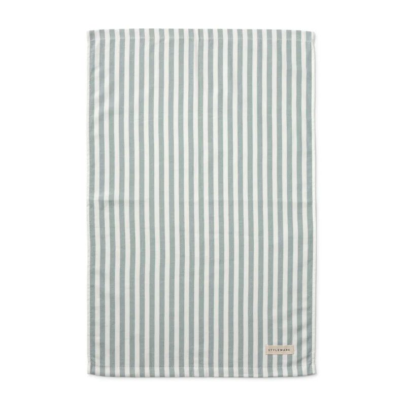 Between the Lines Tea Towel - Matcha