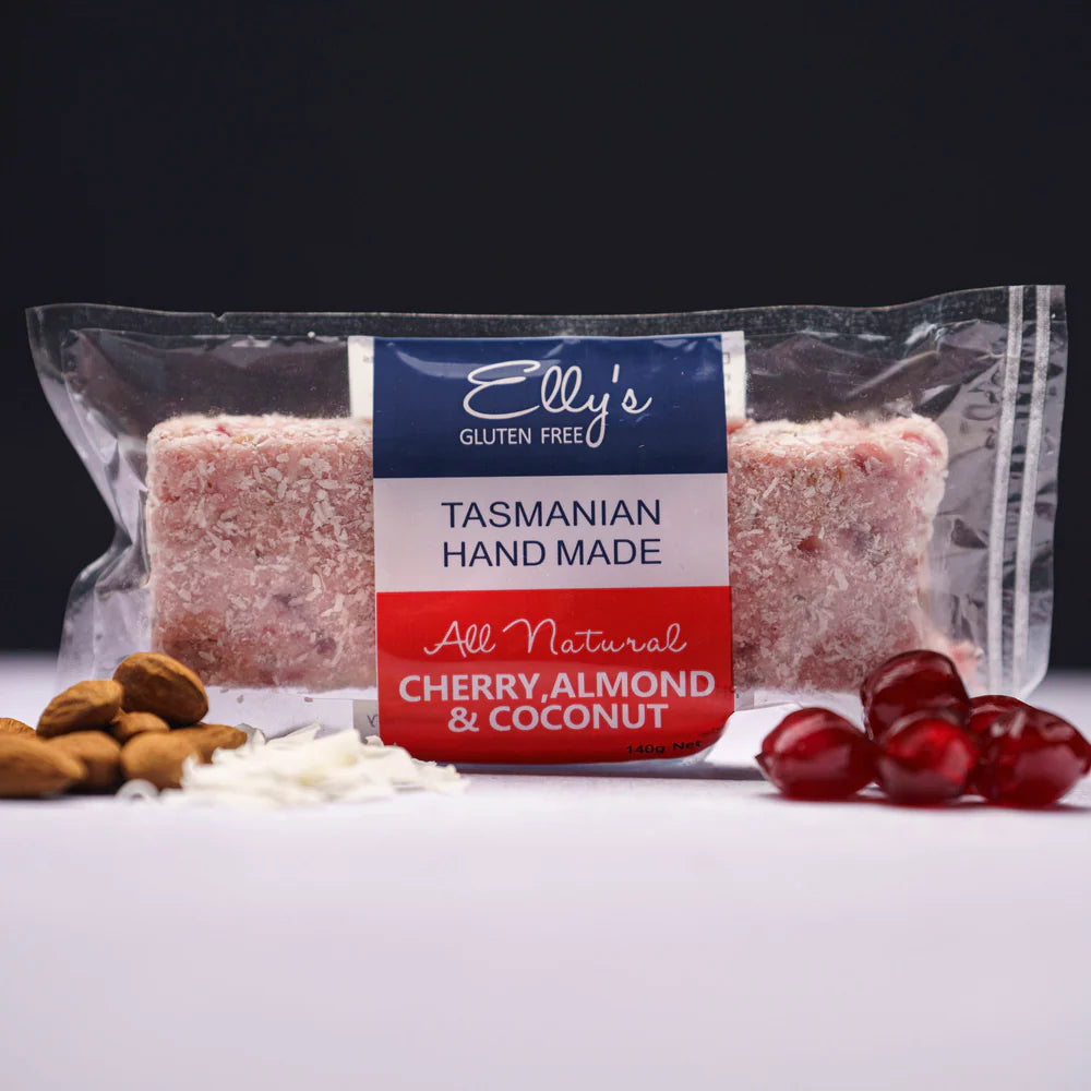 Cherry, Almond & Coconut Ice