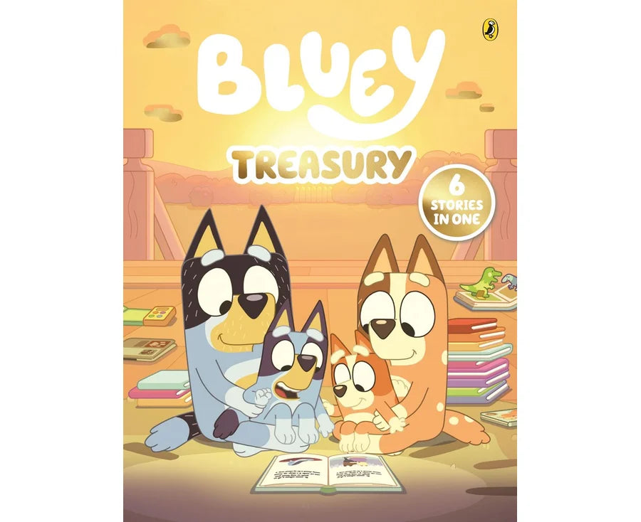 Bluey - Treasury - 6 Stories in One - Hardcover