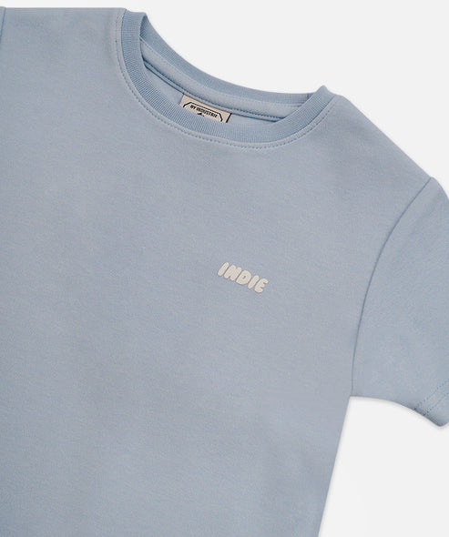 The Bedford Tee - Pool Blue