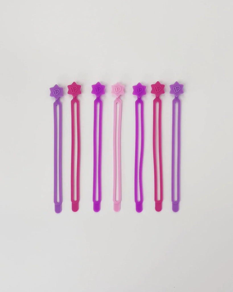 Silicone Wrap Bands - Blush